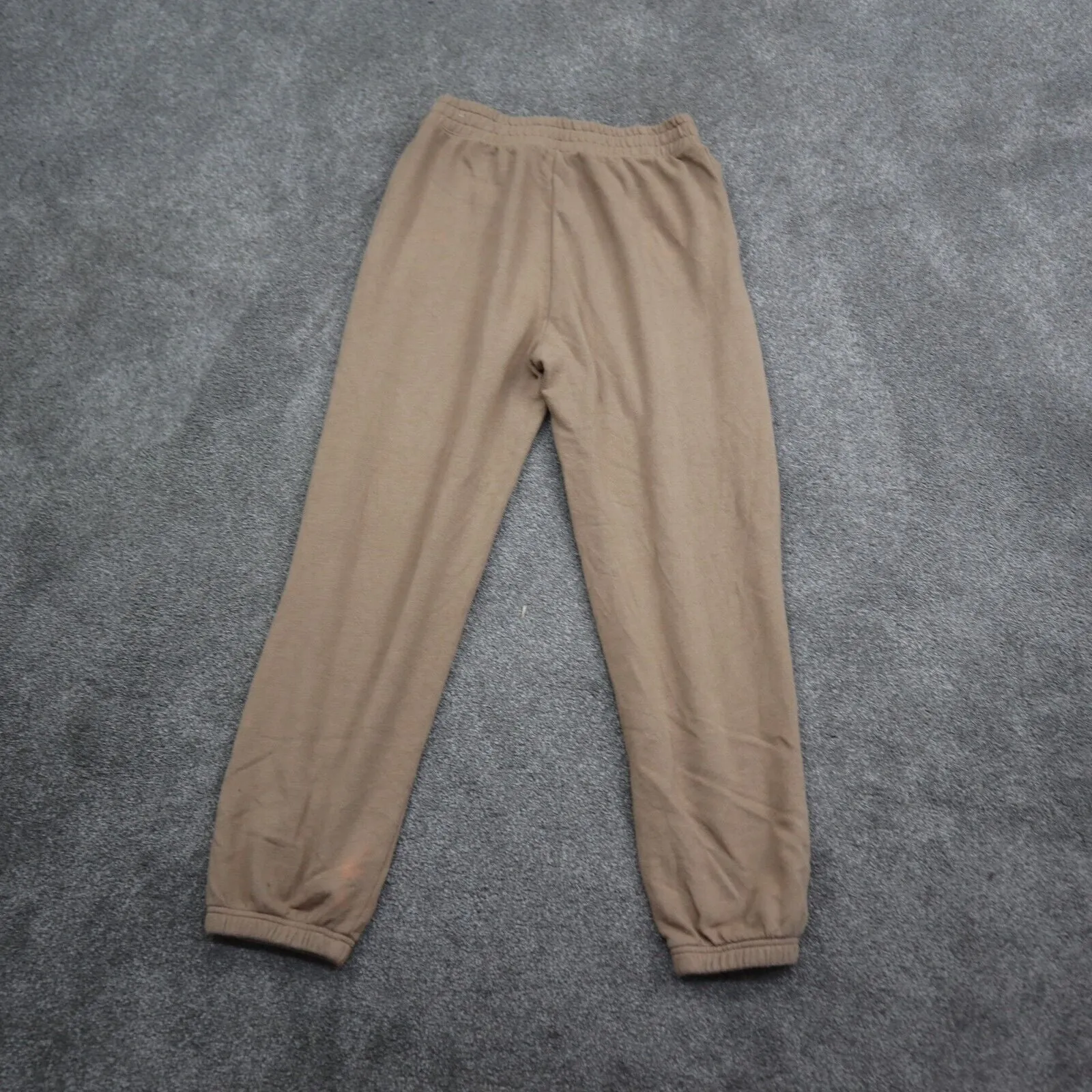 American Eagle Womens Casual Track Pants Elastic Waist Mid Rise Khaki Size ?