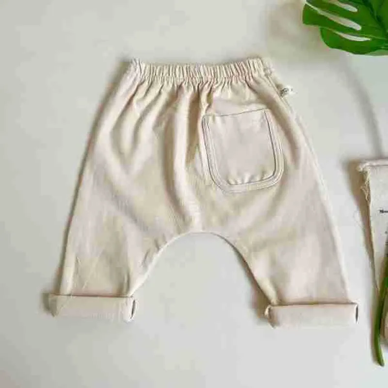 Baby Solid Color Striped Pants Star T-shirt