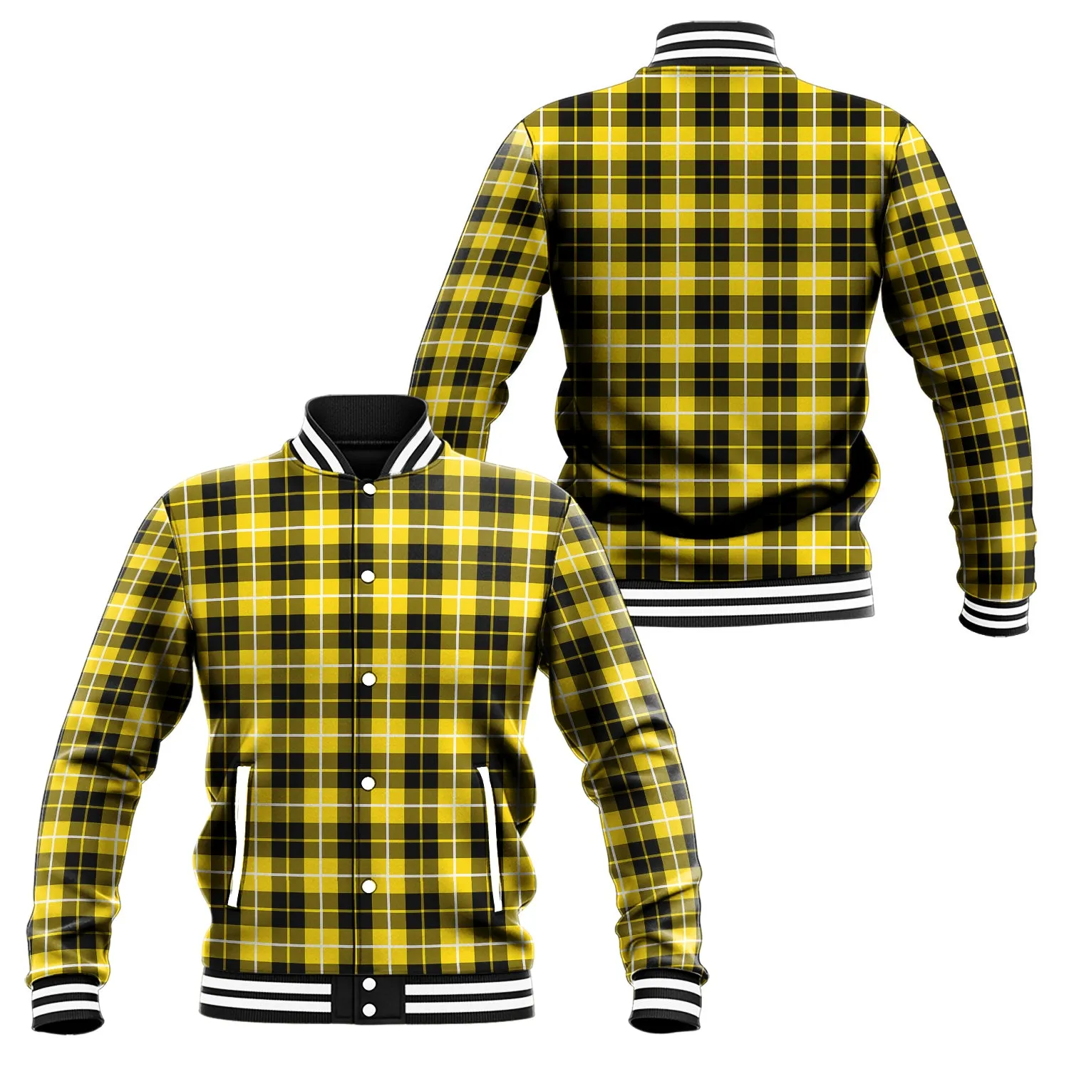 Barclay Dress Modern Tartan Baseball Jacket