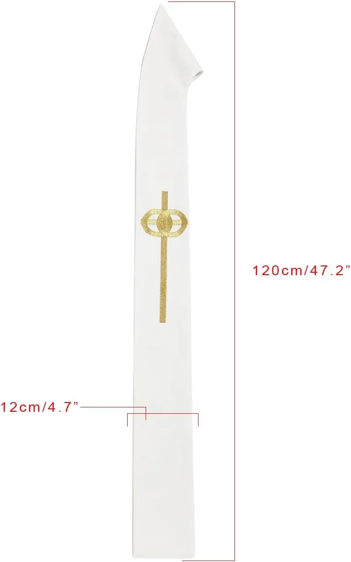 BLESSUME Pastor Wedding Embroidery Stole