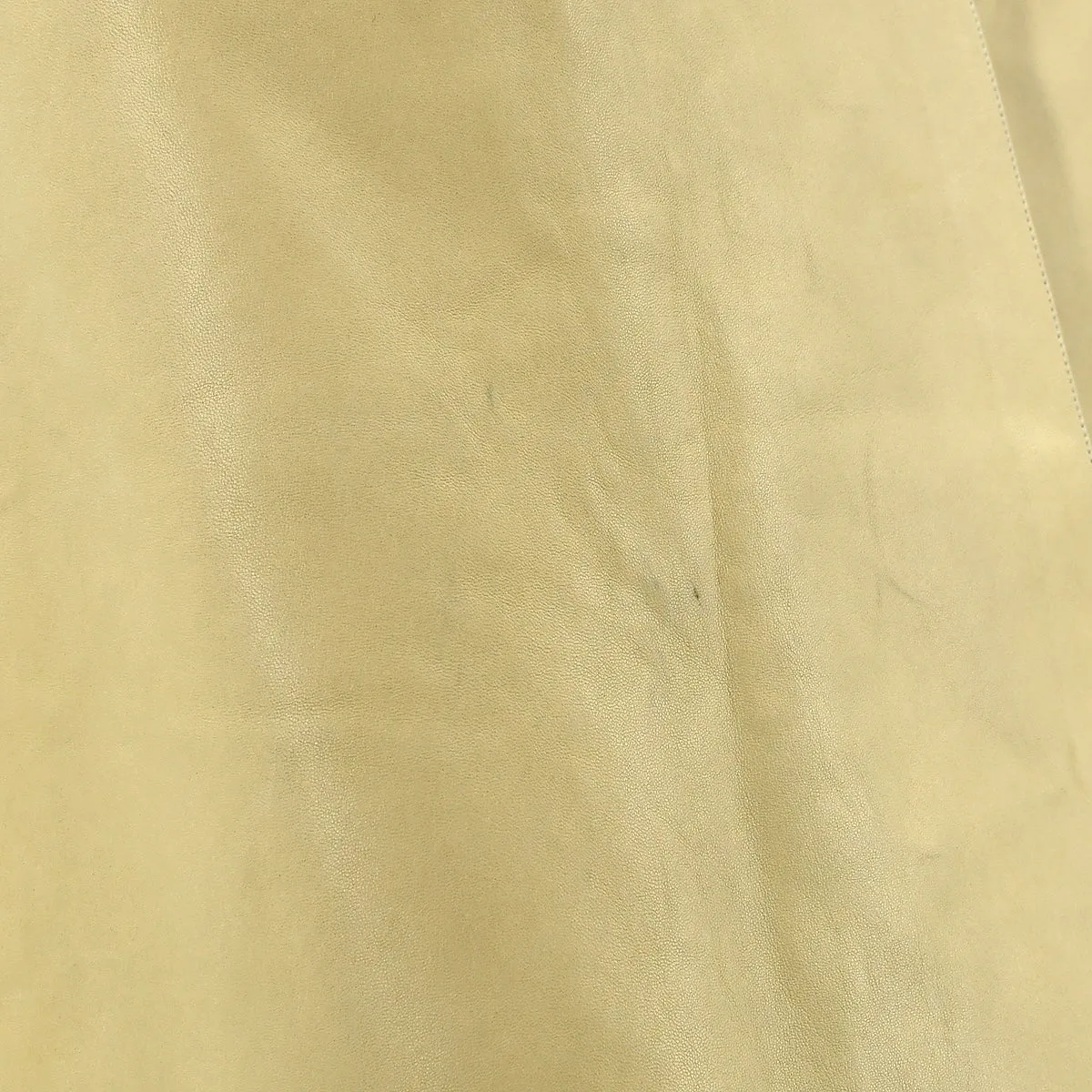 Chanel 2001 spring CC-buttons skirt leather suit #42