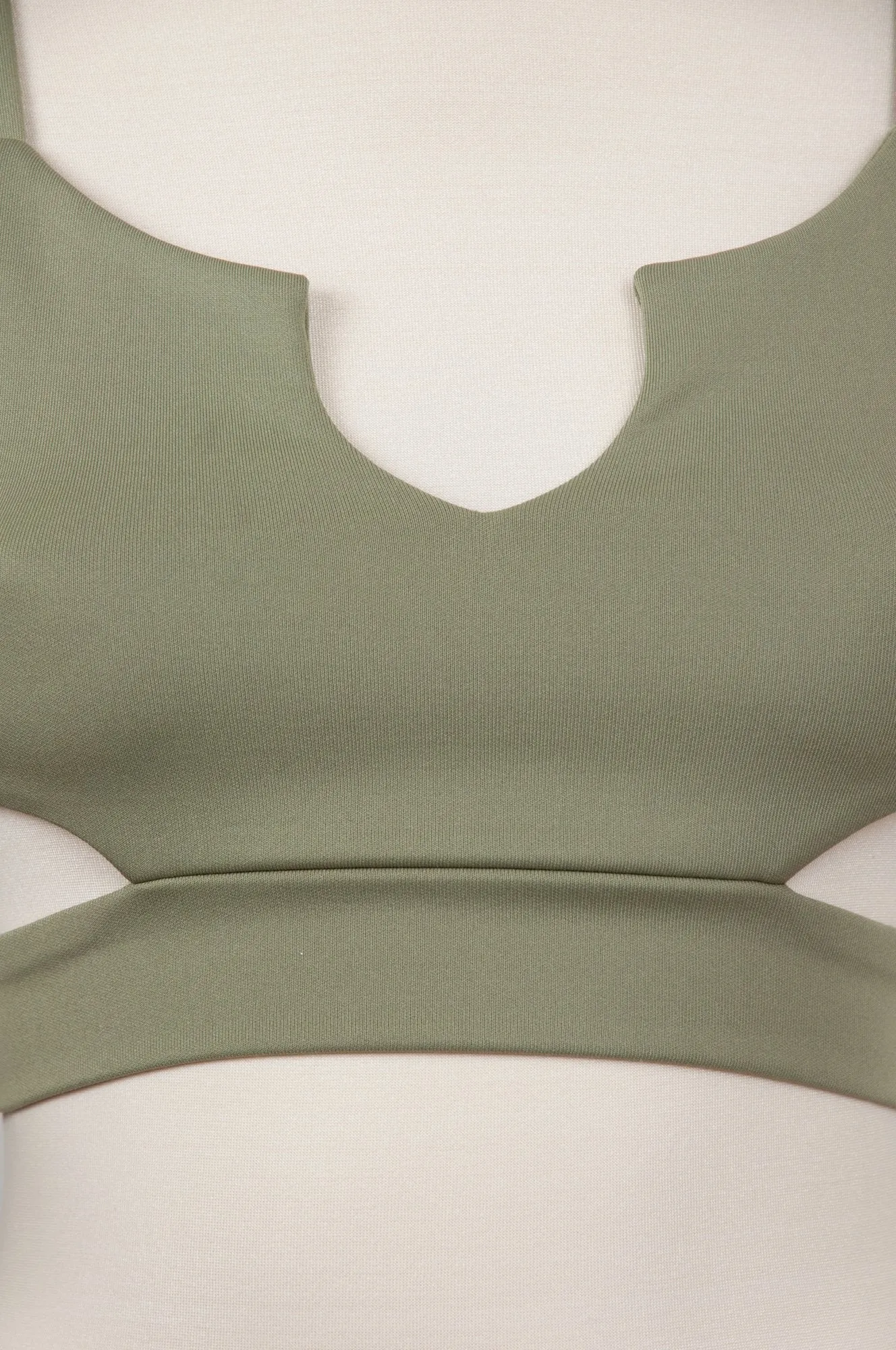 Crop tank top with side slits