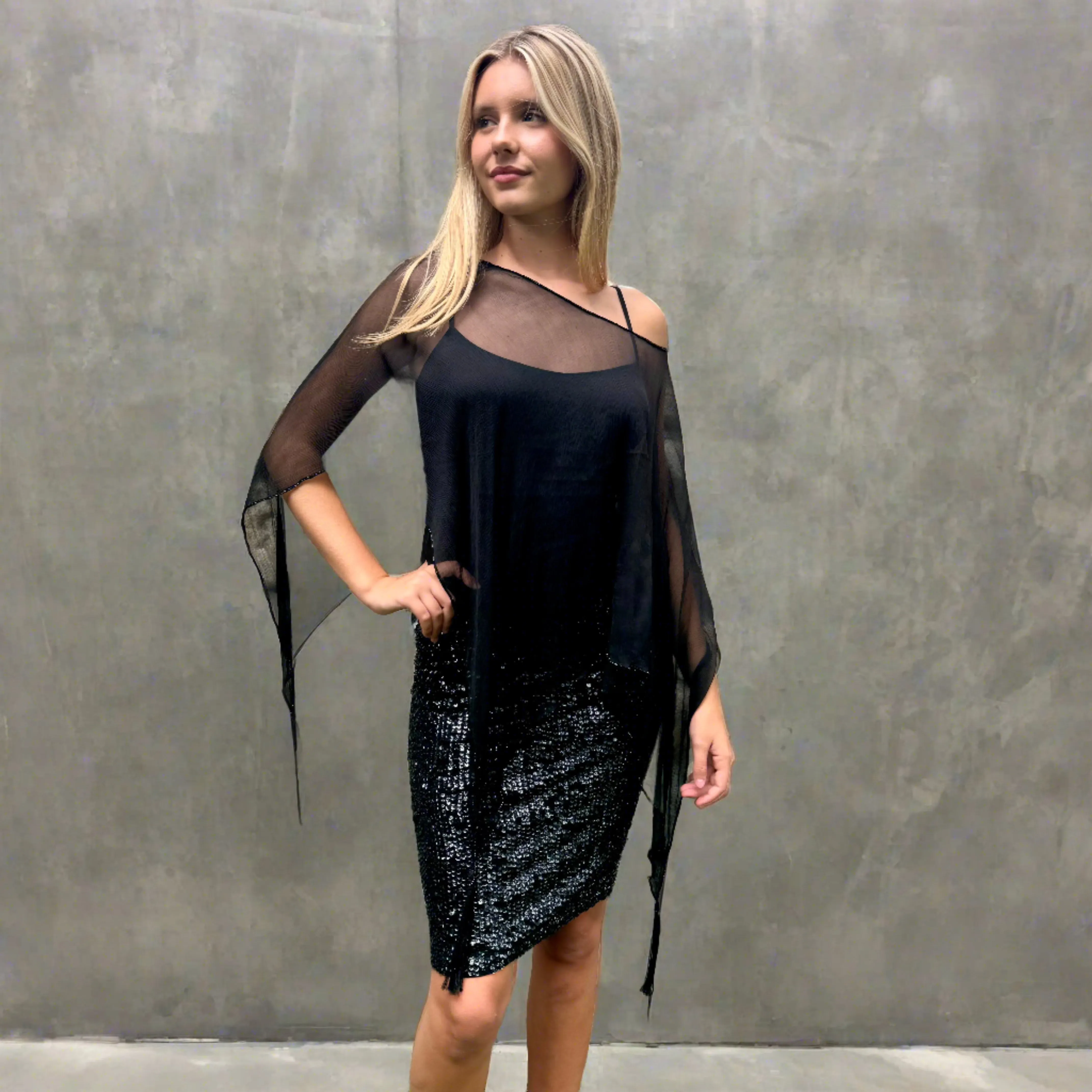Elila Patricia Full Sequin Skirt