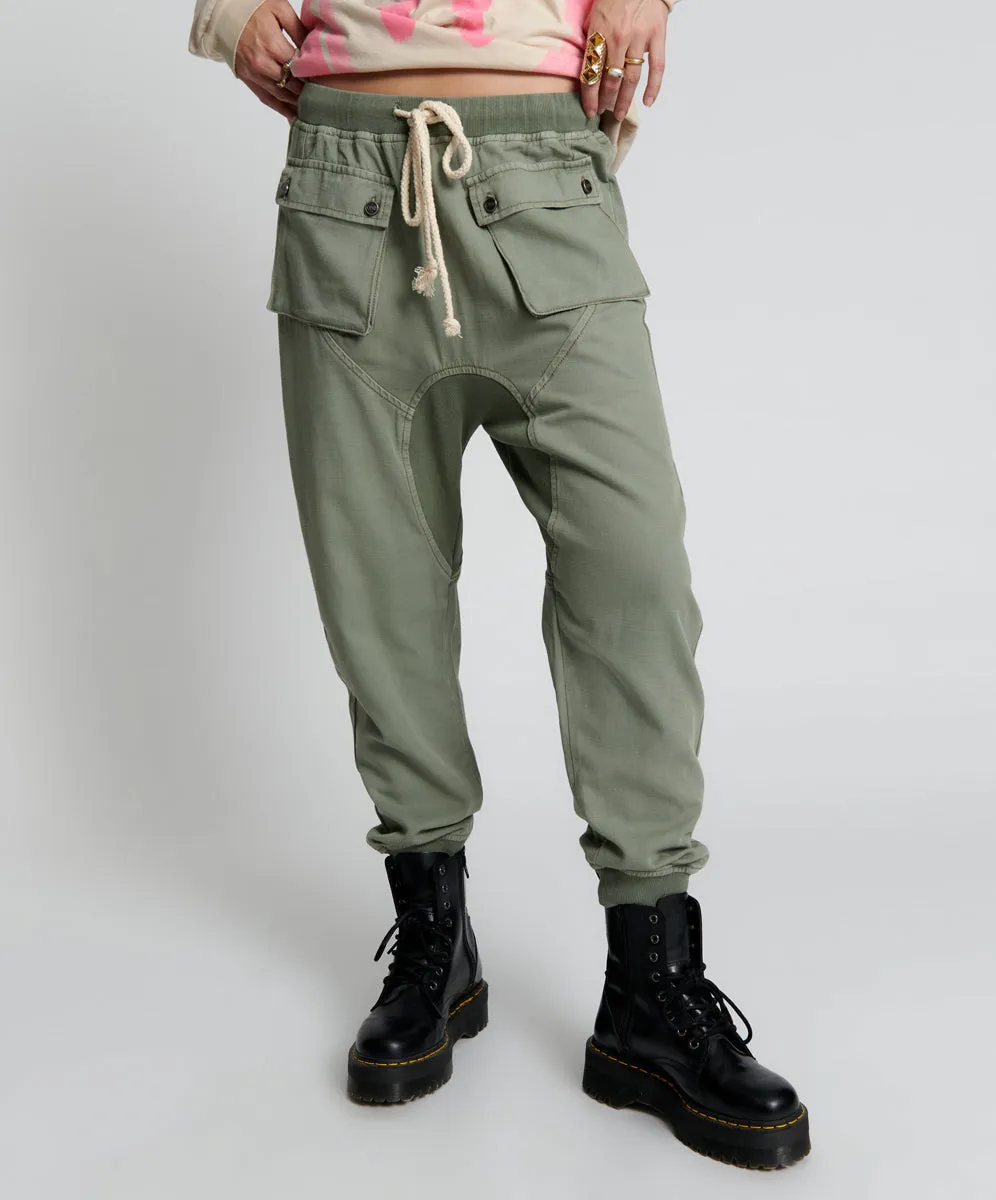 FADED KHAKI CADET PANTS