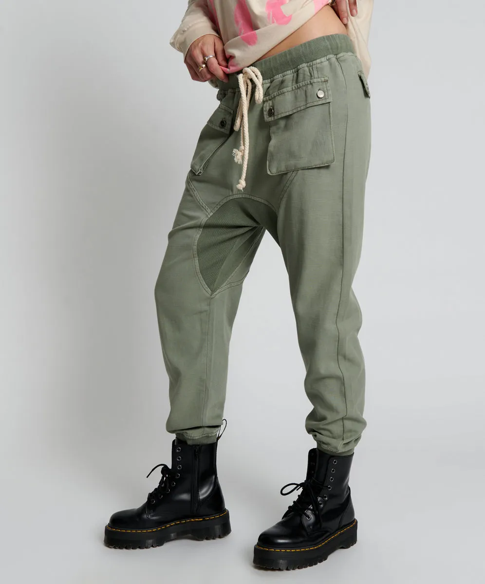 FADED KHAKI CADET PANTS