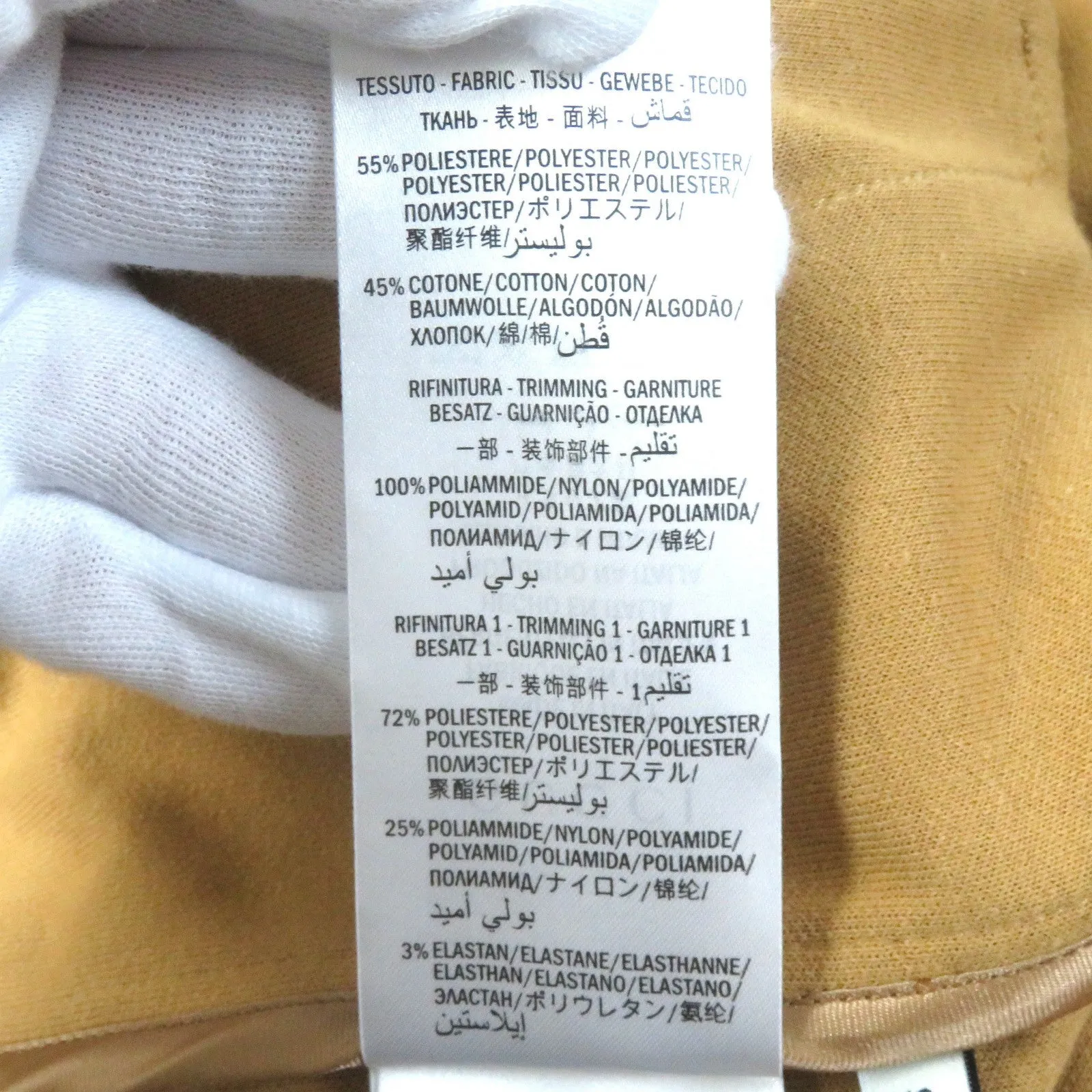 GUCCI Hoodie 546381 polyester Blue type Brown type GG Technical Jersey Jacket XS