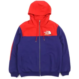 GUCCI Hoodie 671462 cotton Blue red M