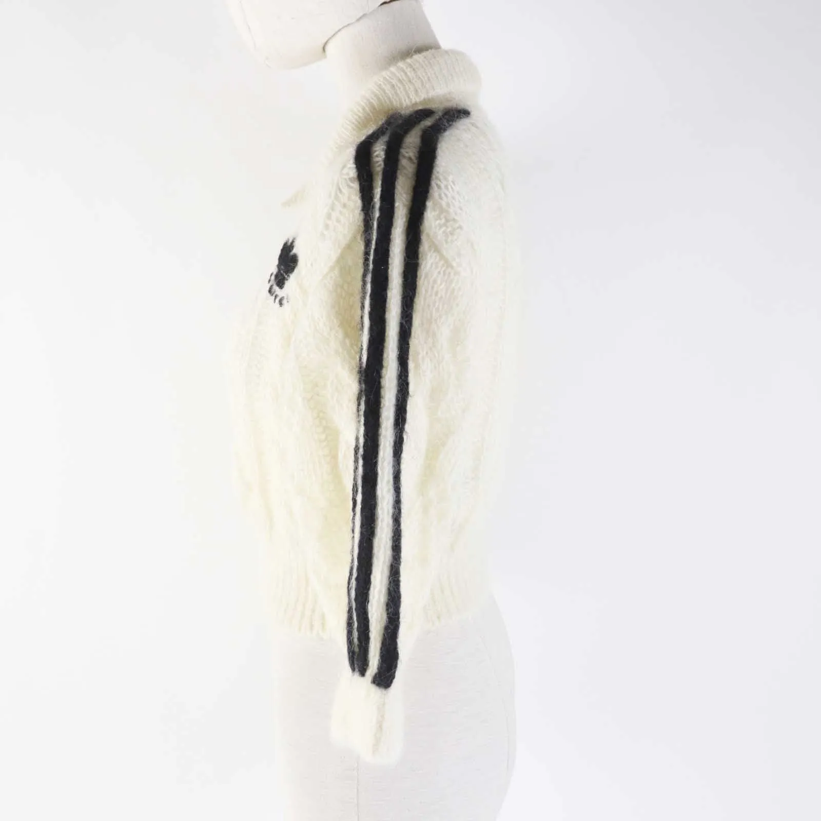 GUCCI knit 713023 mohair white XS