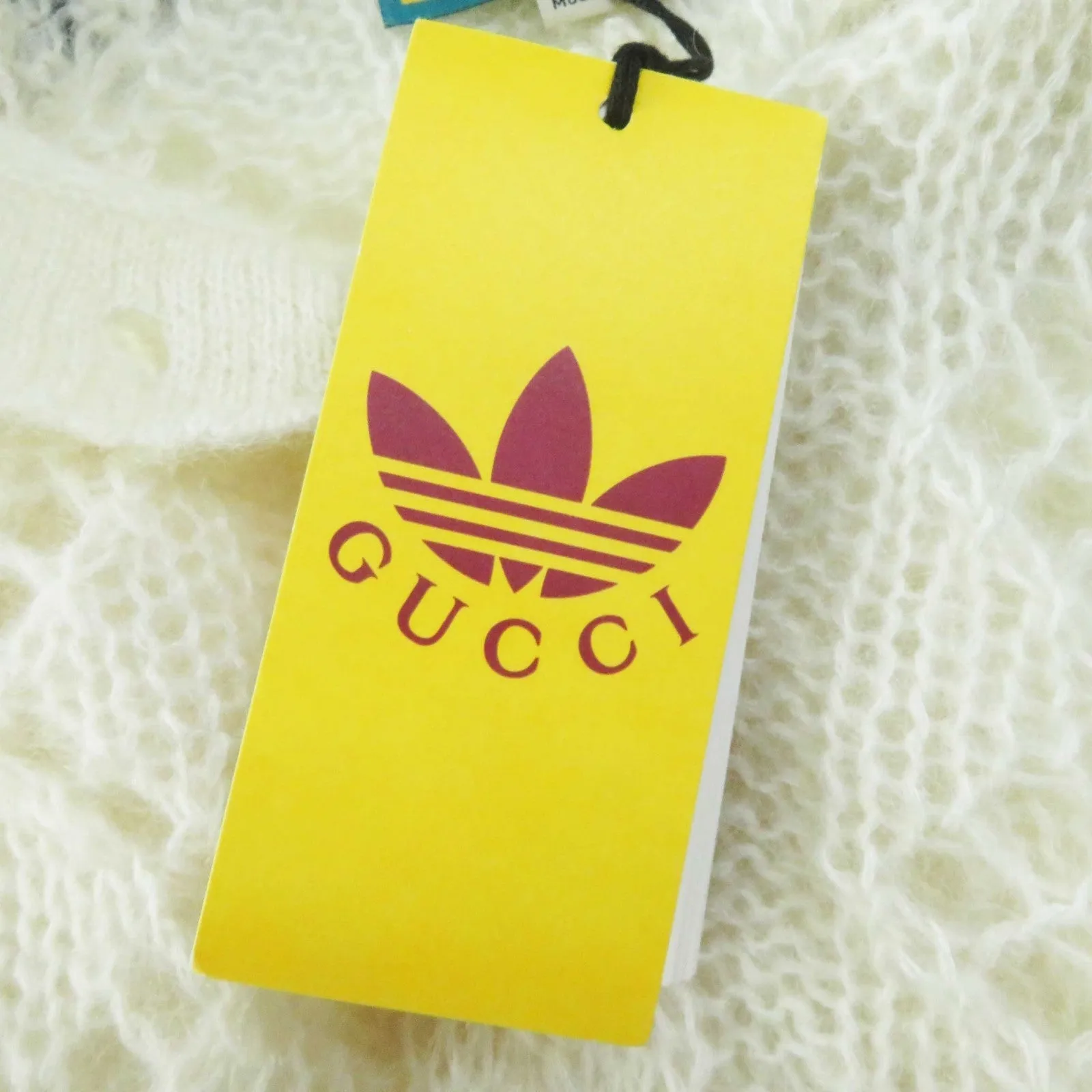 GUCCI knit 713023 mohair white XS
