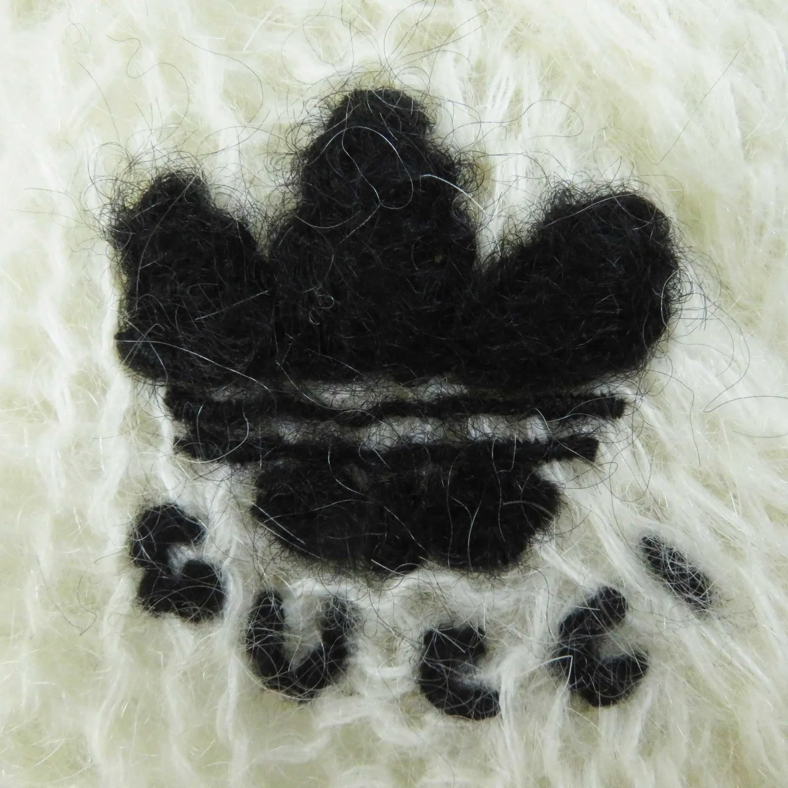 GUCCI knit 713023 mohair white XS