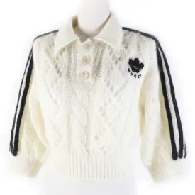 GUCCI knit 713023 mohair white XS