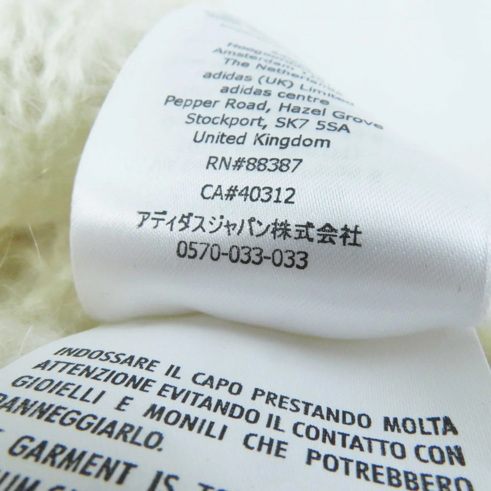 GUCCI knit 713023 mohair white XS