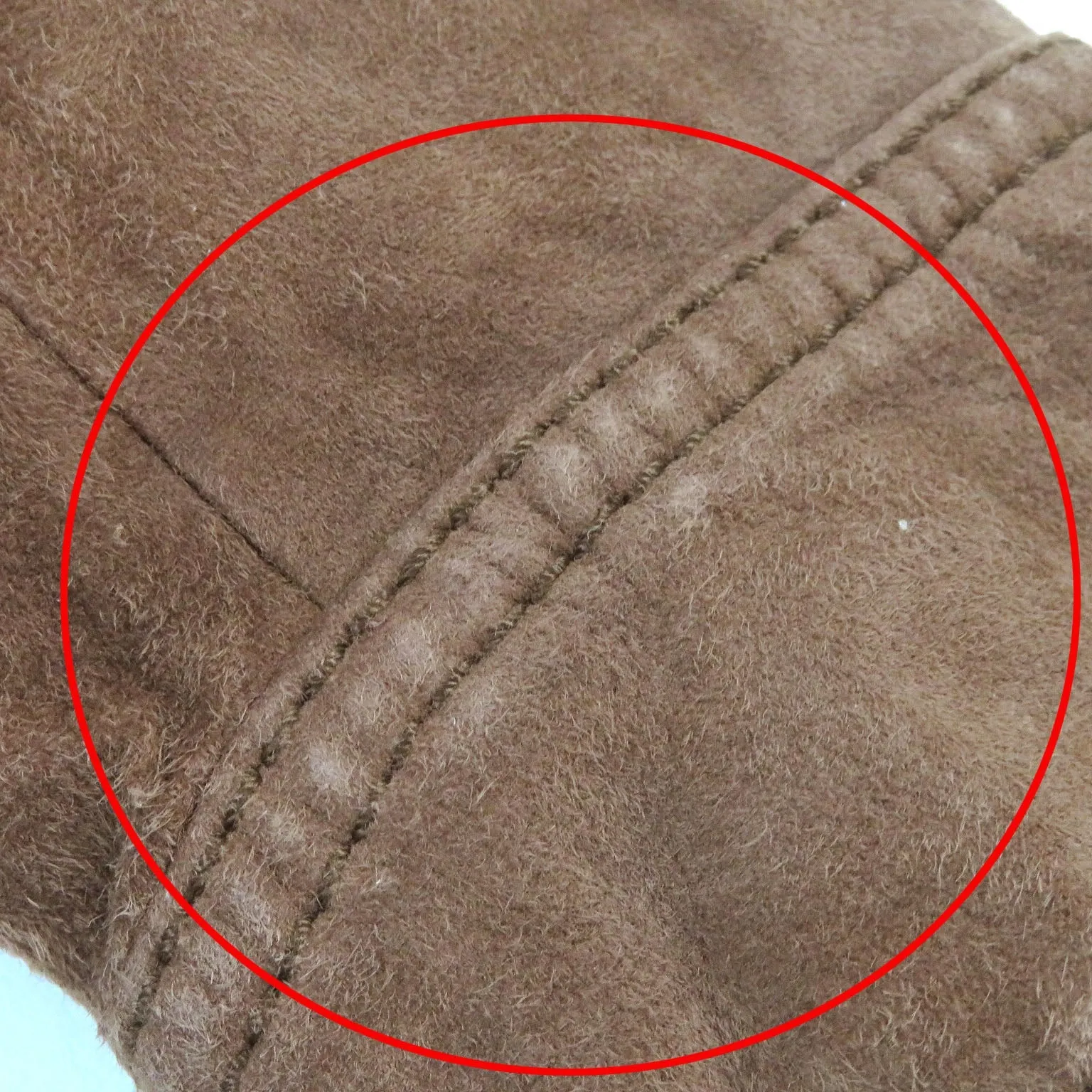 GUCCI leather jacket Main: Suede Brown mens 50 Used