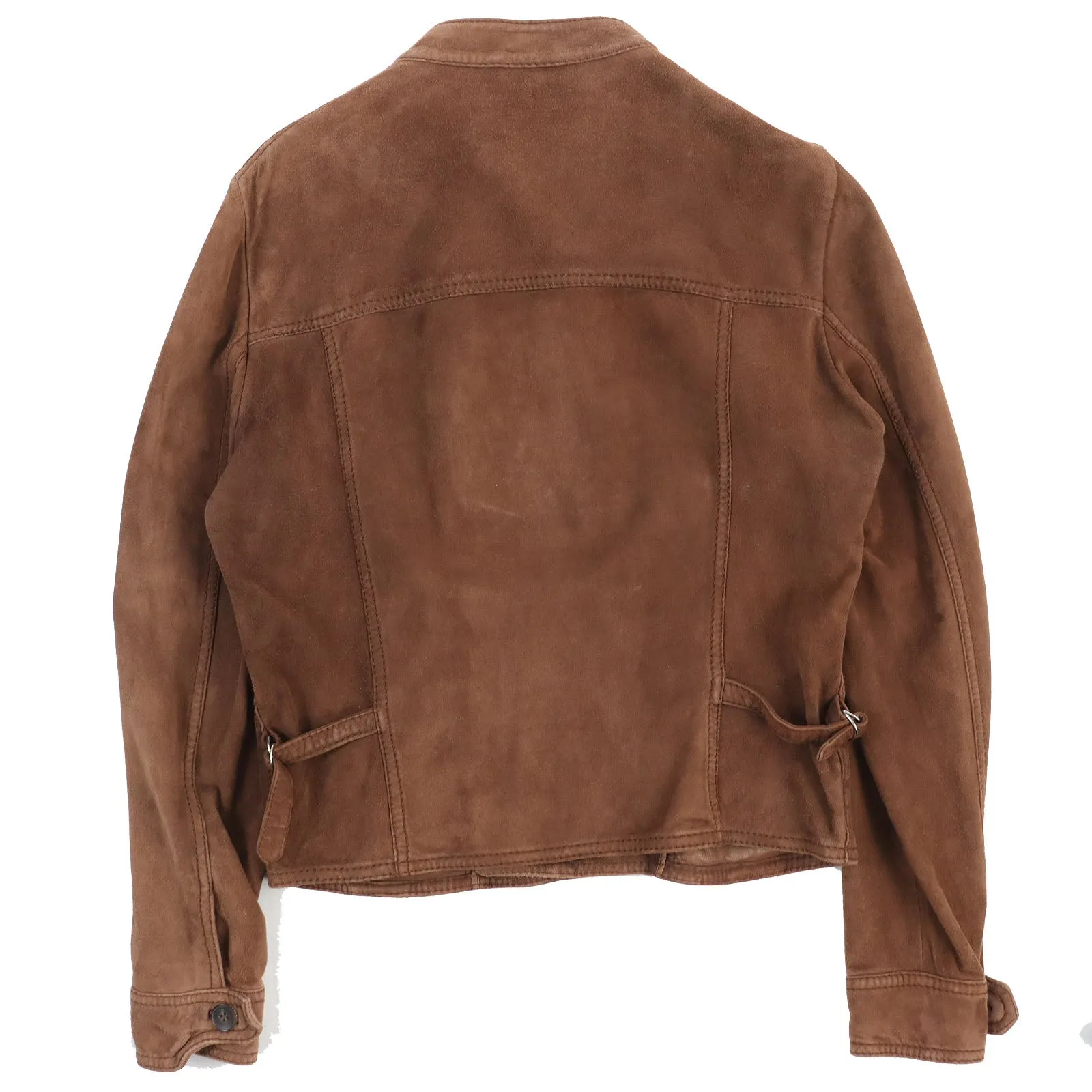 GUCCI leather jacket Main: Suede Brown mens 50 Used