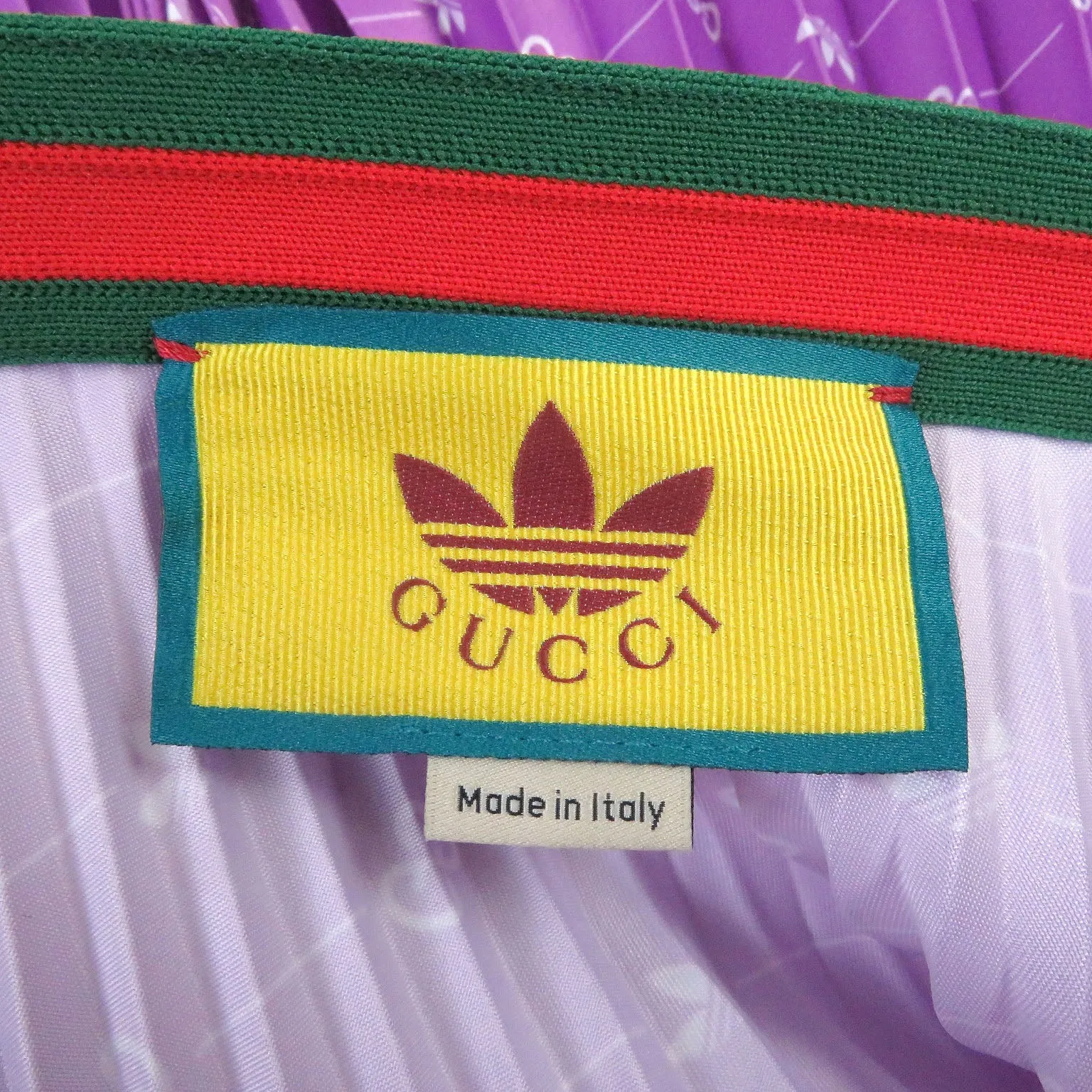 GUCCI Pleated skirt 696770 polyester purple 42