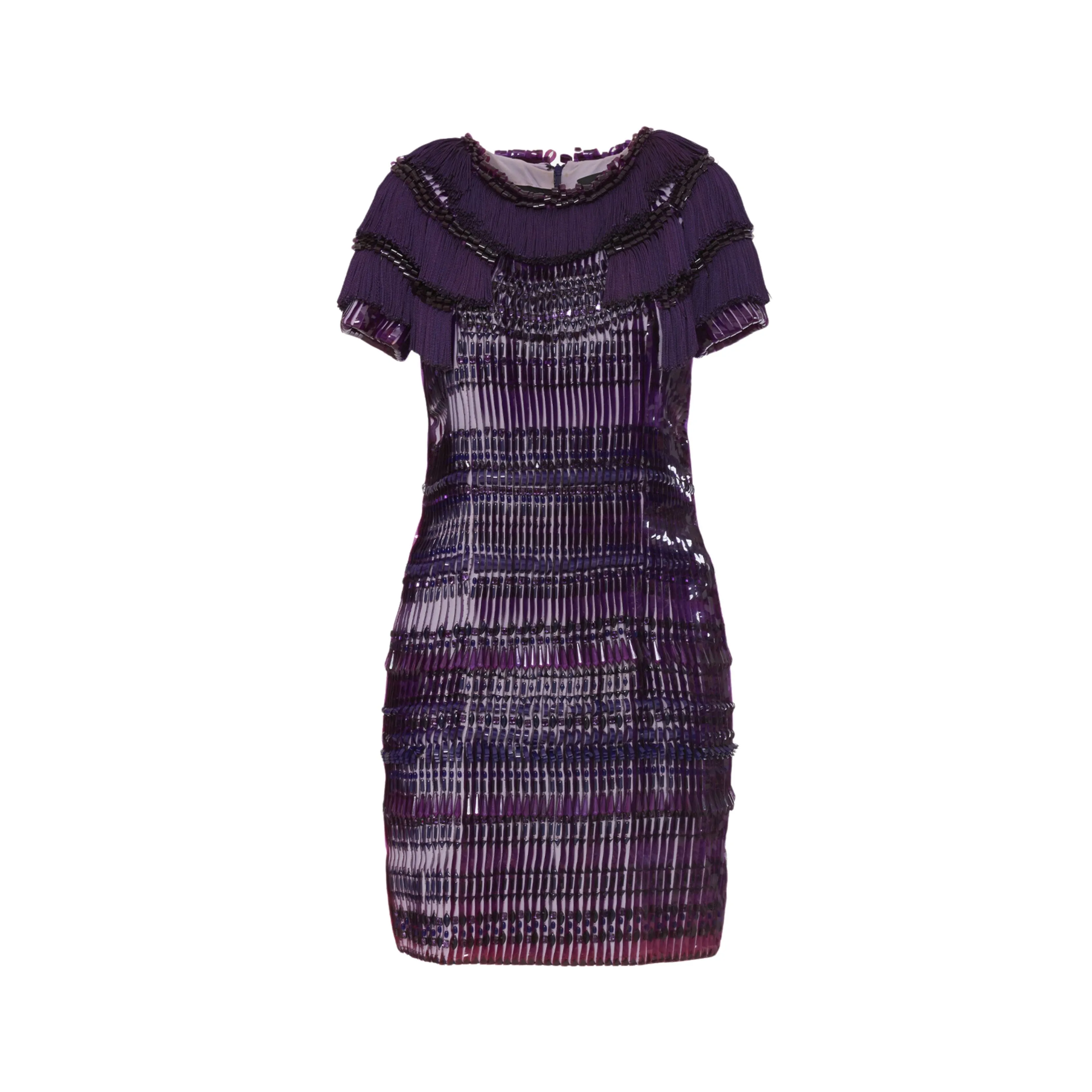 Gucci Plexiglass Bead Dress