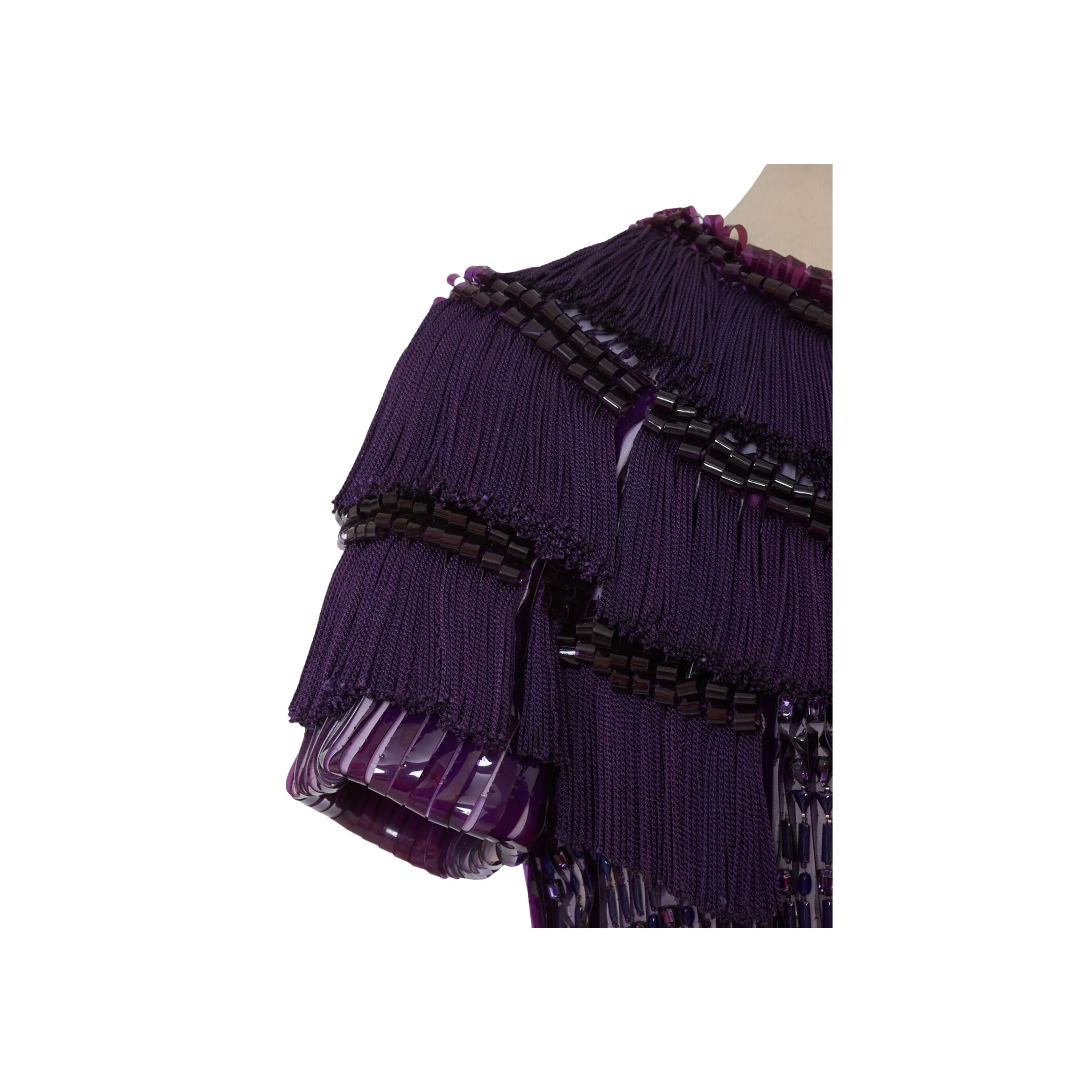 Gucci Plexiglass Bead Dress