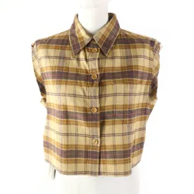 GUCCI Short sleeve shirt 641302 cotton Brown 40