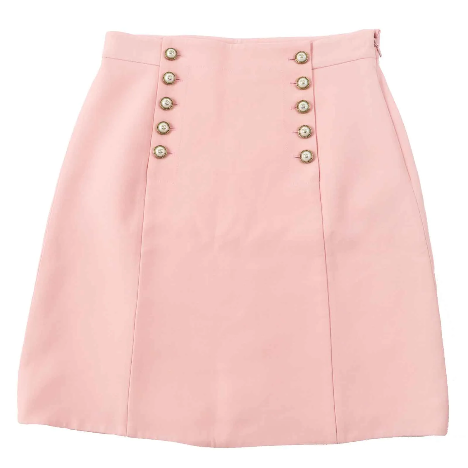 GUCCI skirt 448875 wool pink 44