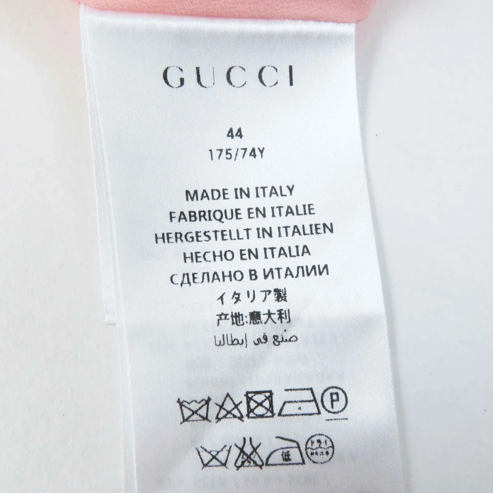 GUCCI skirt 448875 wool pink 44