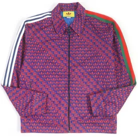 GUCCI Track jacket 692112 Outer: 55% polyester, Outer: 45% cotton, Lining: 100% polyester, Part: 100% nylon Blue red mens L Used