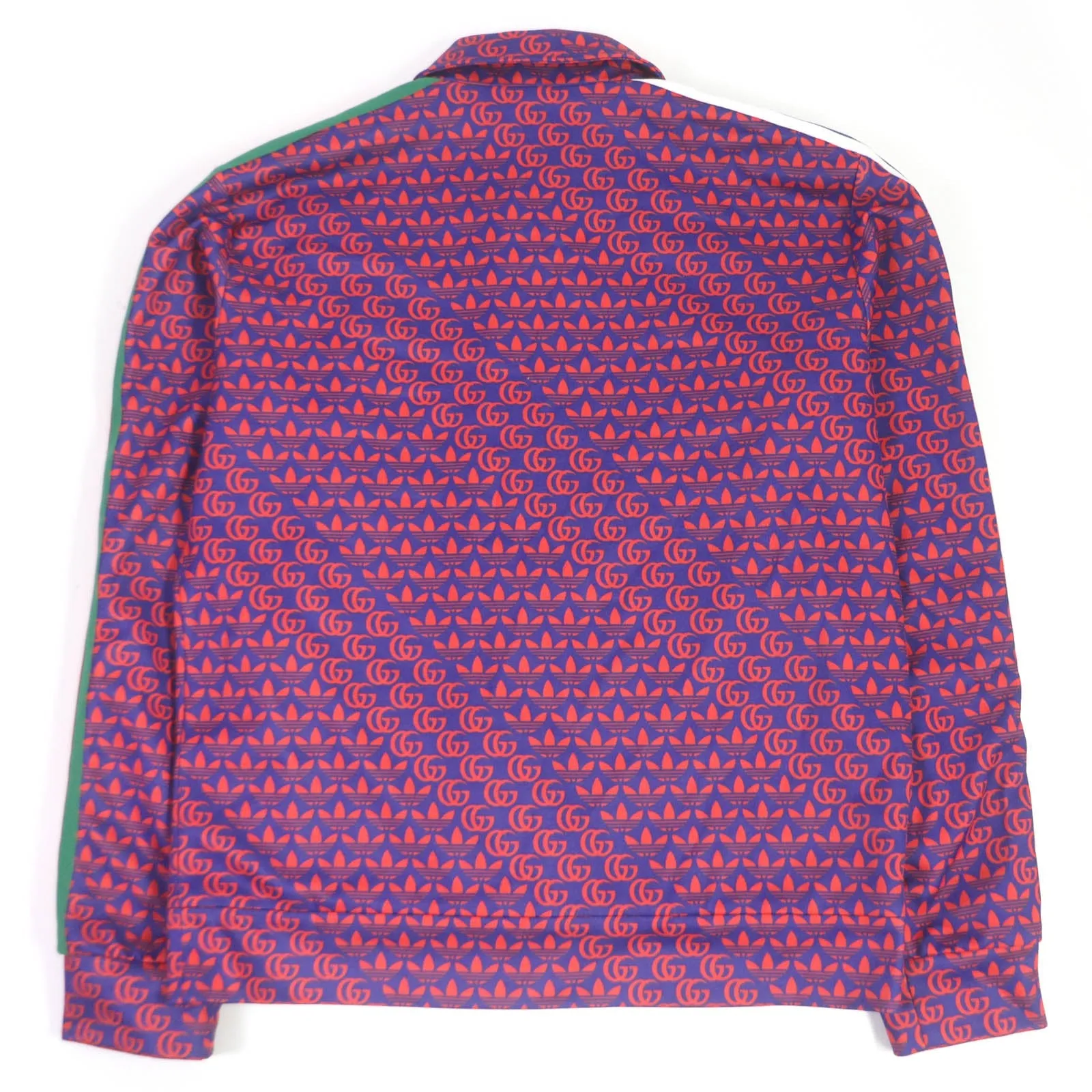 GUCCI Track jacket 692112 Outer: 55% polyester, Outer: 45% cotton, Lining: 100% polyester, Part: 100% nylon Blue red mens L Used