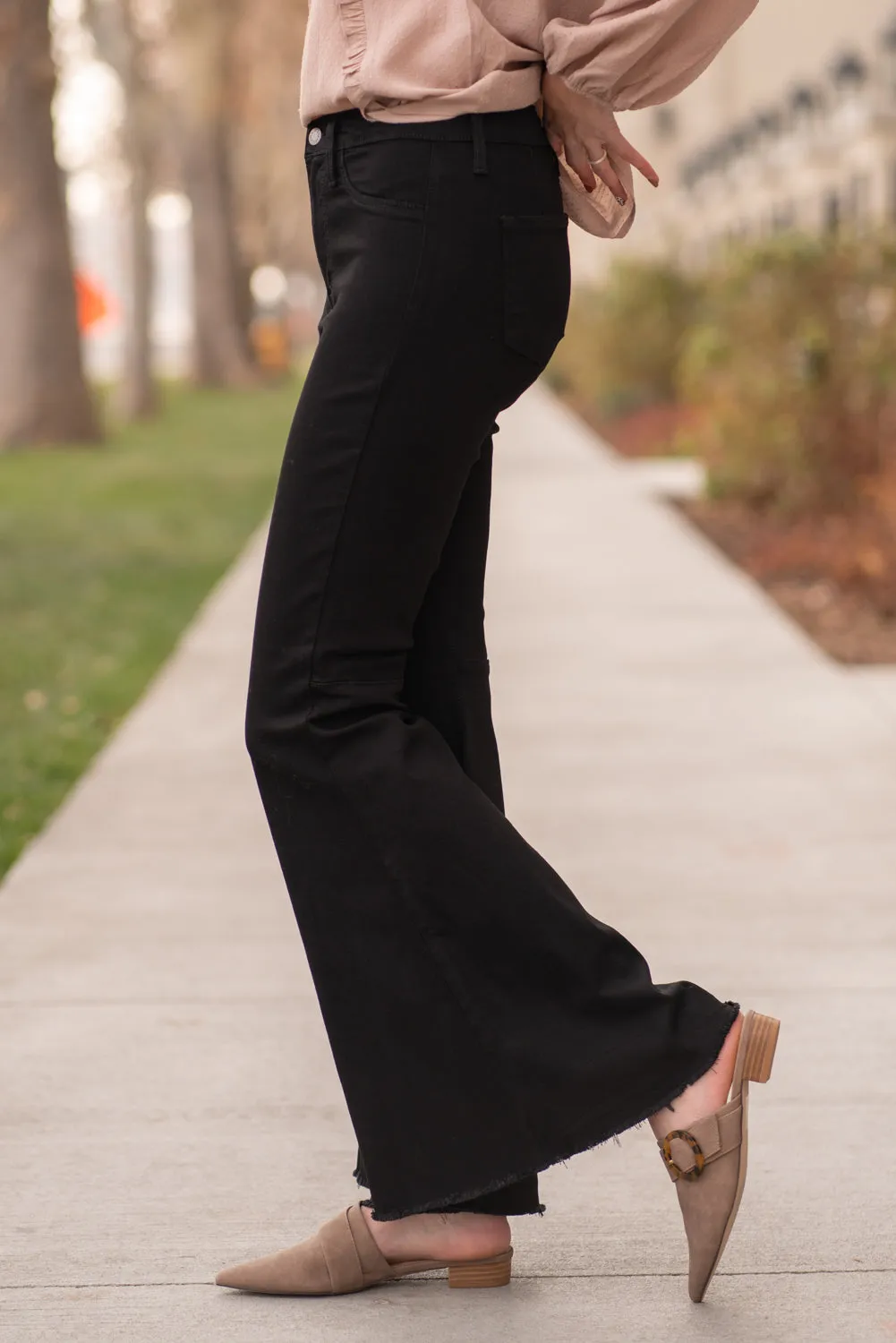 Judy Blue Black Jean bell bottom