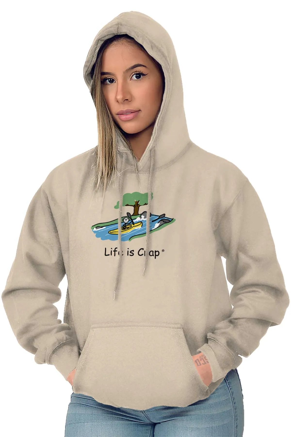 Kayak Waterfall Hoodie