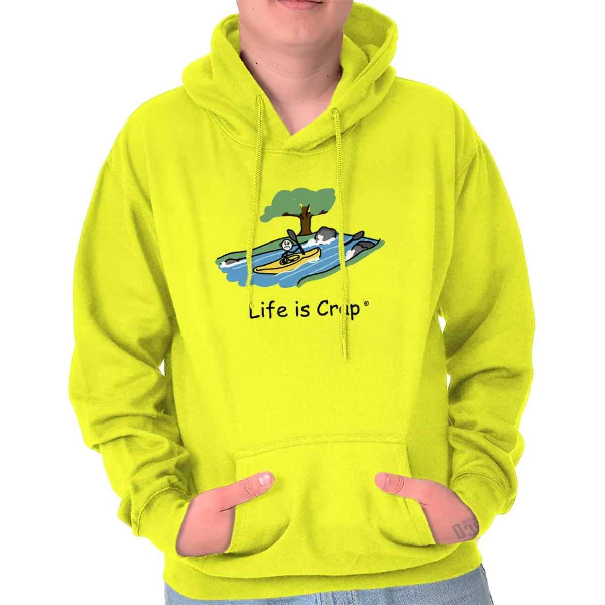 Kayak Waterfall Hoodie