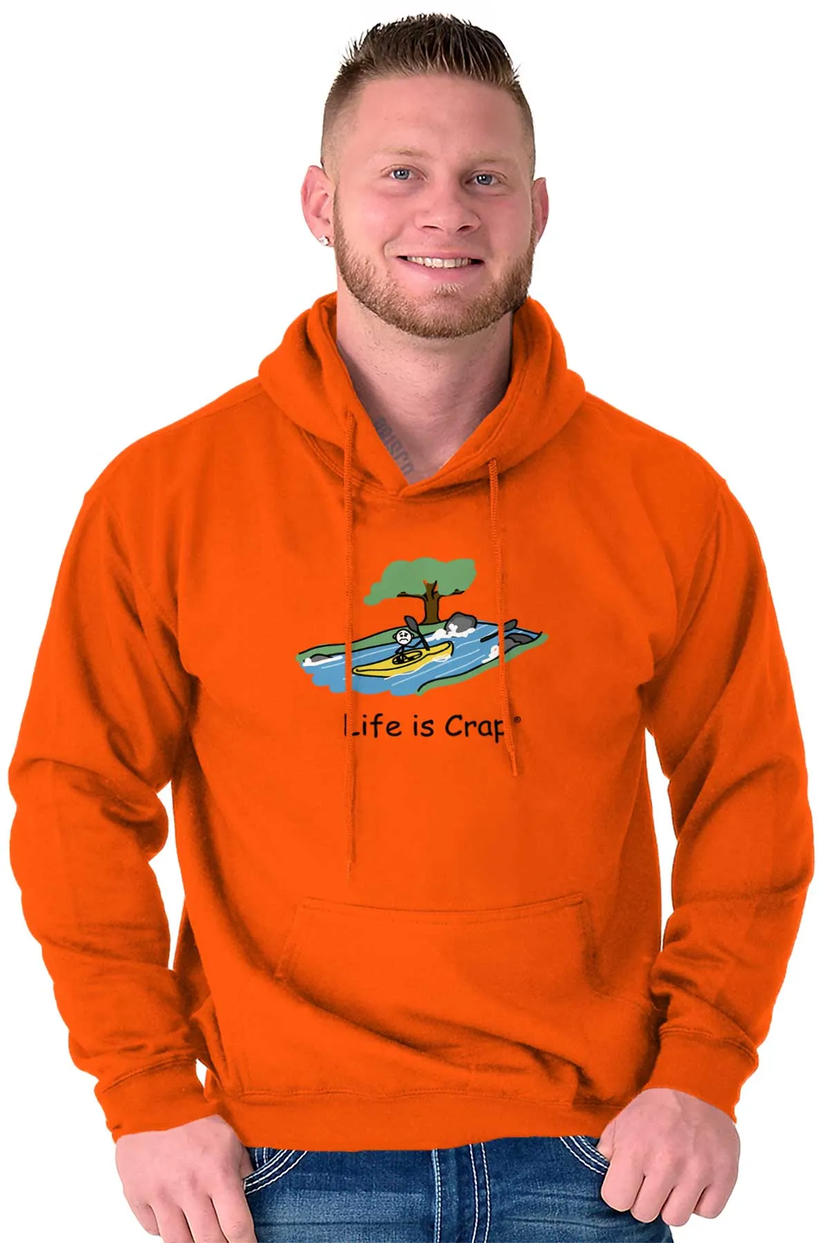 Kayak Waterfall Hoodie