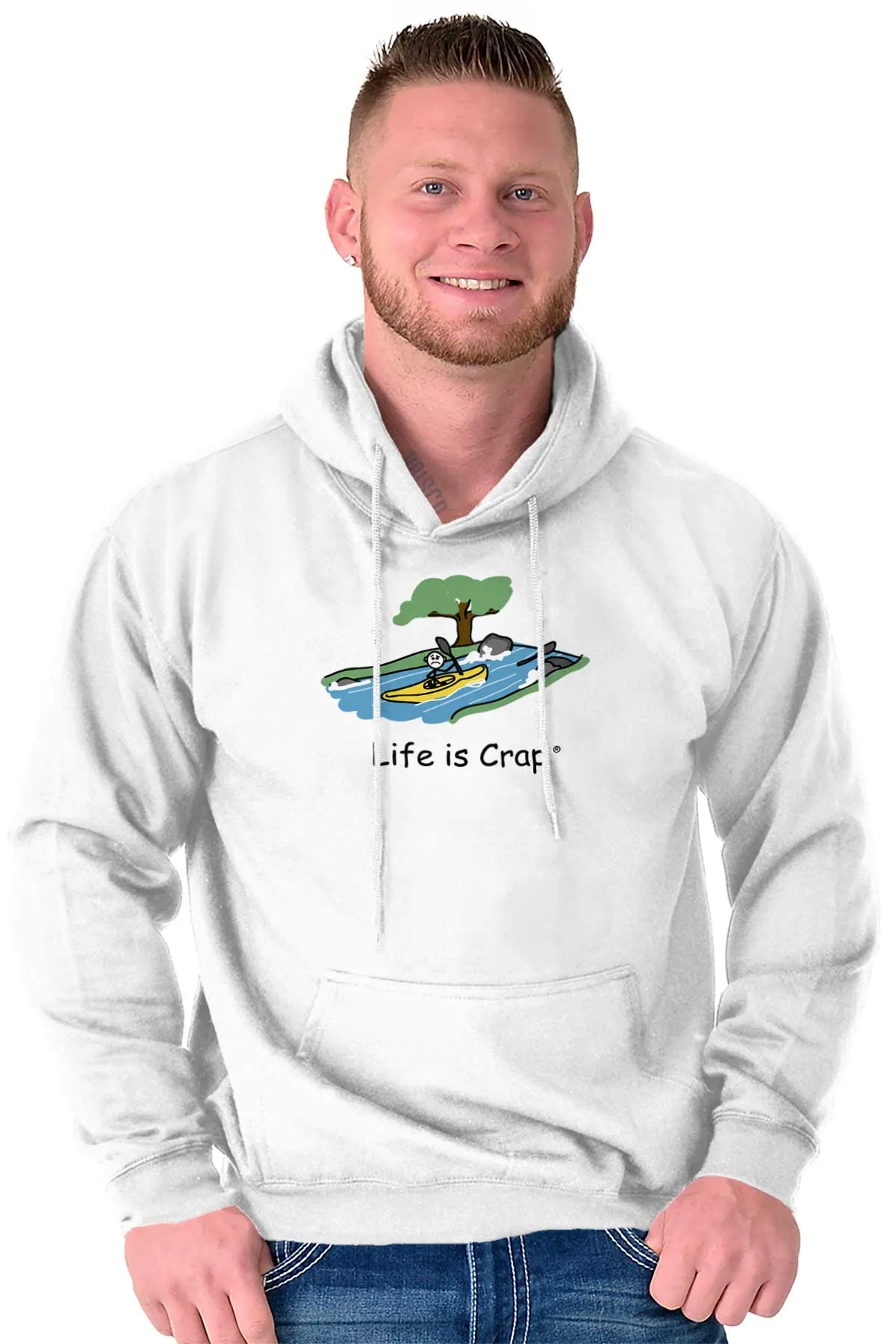 Kayak Waterfall Hoodie