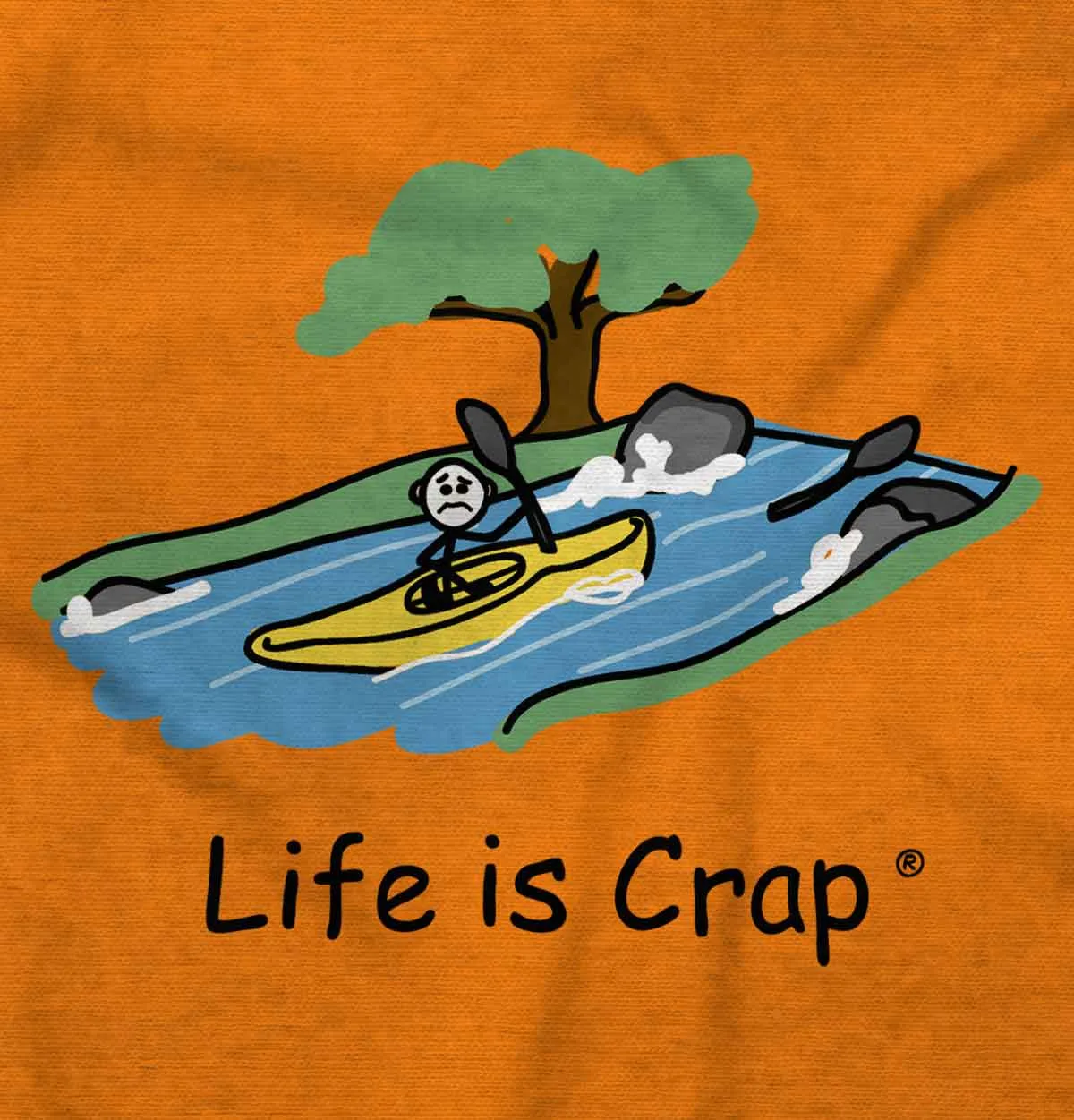 Kayak Waterfall Hoodie