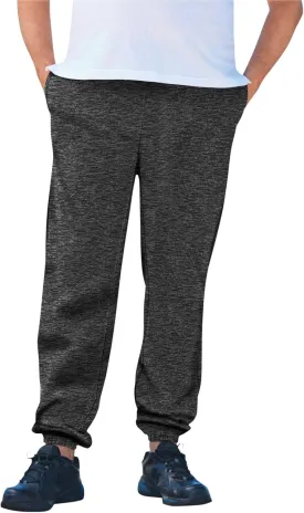 KingSize Men's Big & Tall Fleece Elastic Cuff Sweatpants