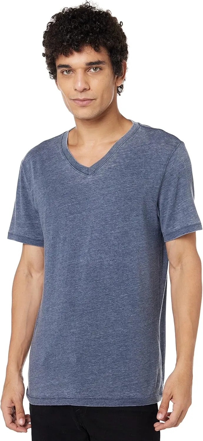Lucky Brand Men's Venice Burnout V-Neck Tee