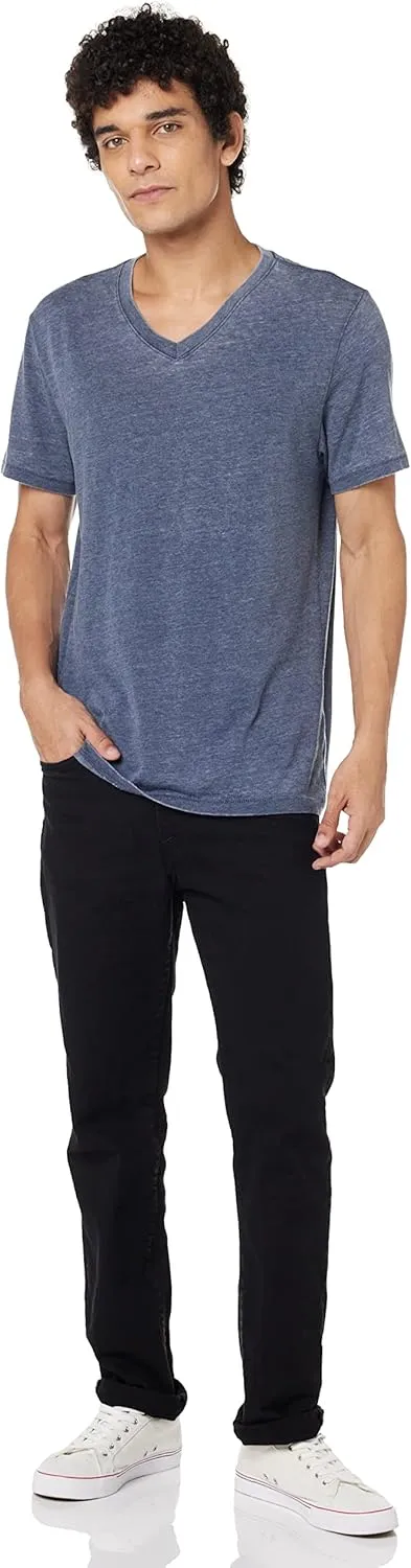 Lucky Brand Men's Venice Burnout V-Neck Tee