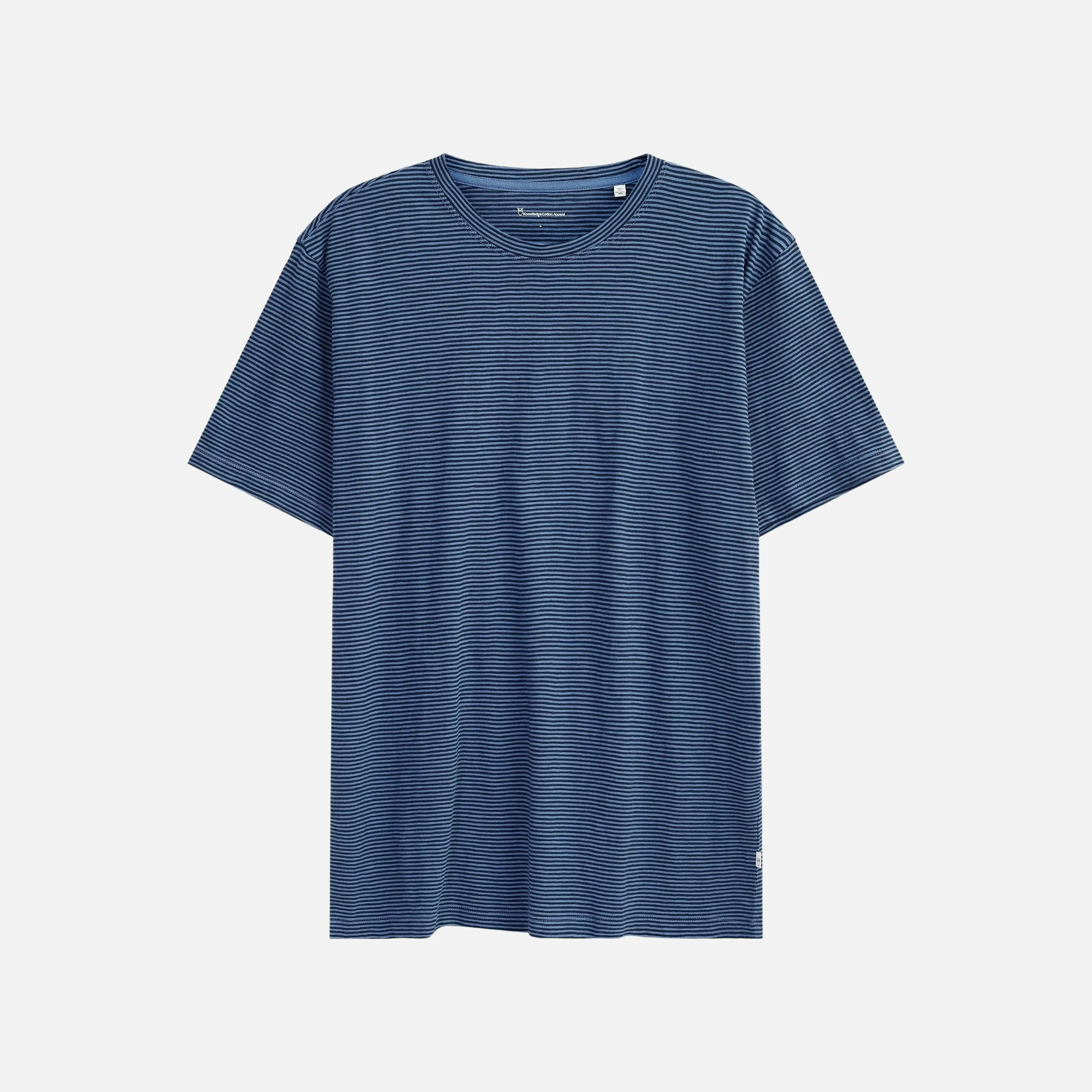Narrow Striped Slub T-Shirt Made Of Organic Cotton