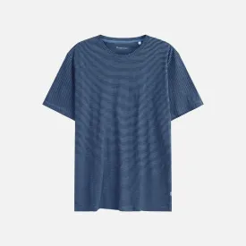 Narrow Striped Slub T-Shirt Made Of Organic Cotton
