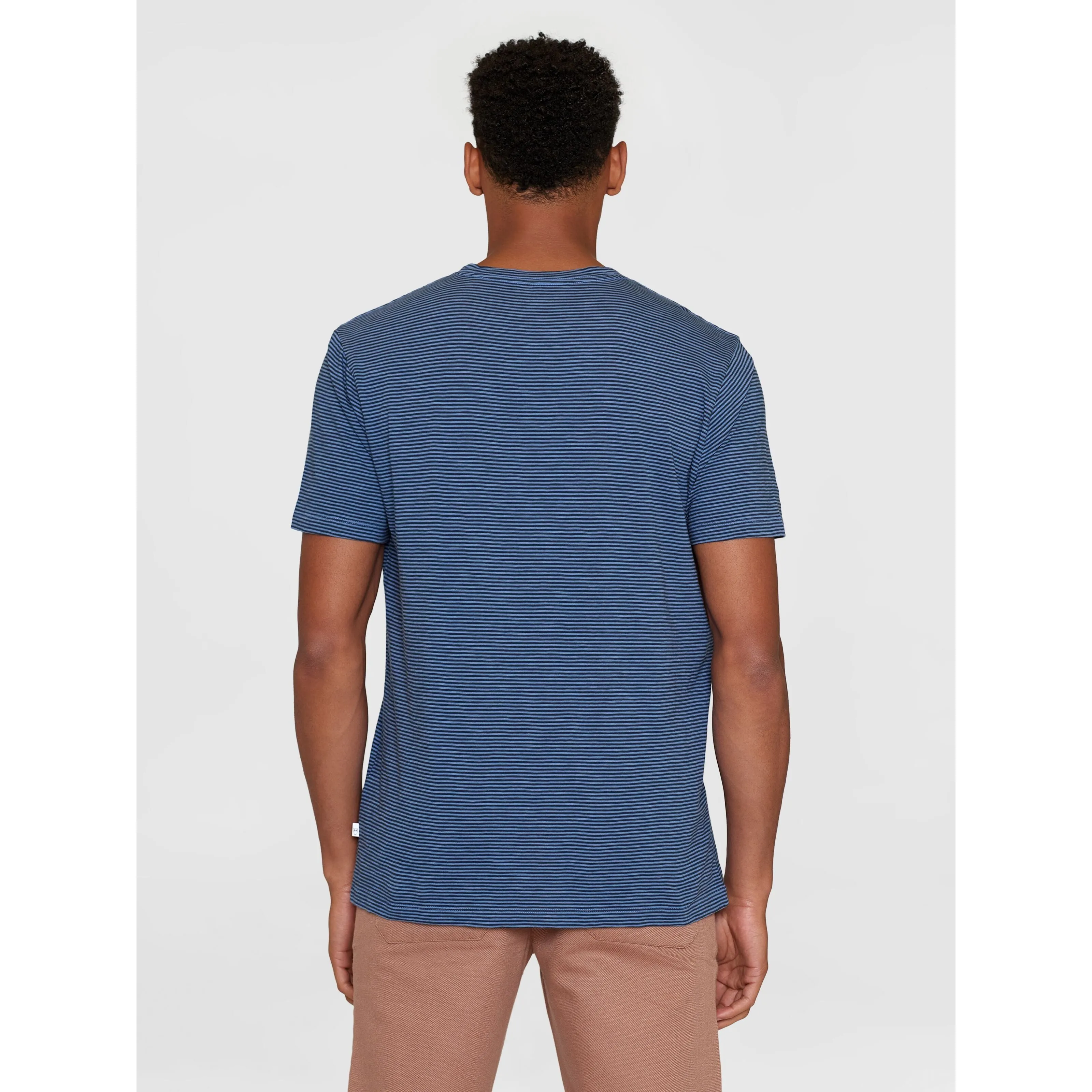 Narrow Striped Slub T-Shirt Made Of Organic Cotton
