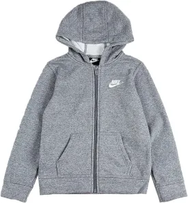 Nike Boy's Club Fleece Full Zip Hoodie (Little Kids)