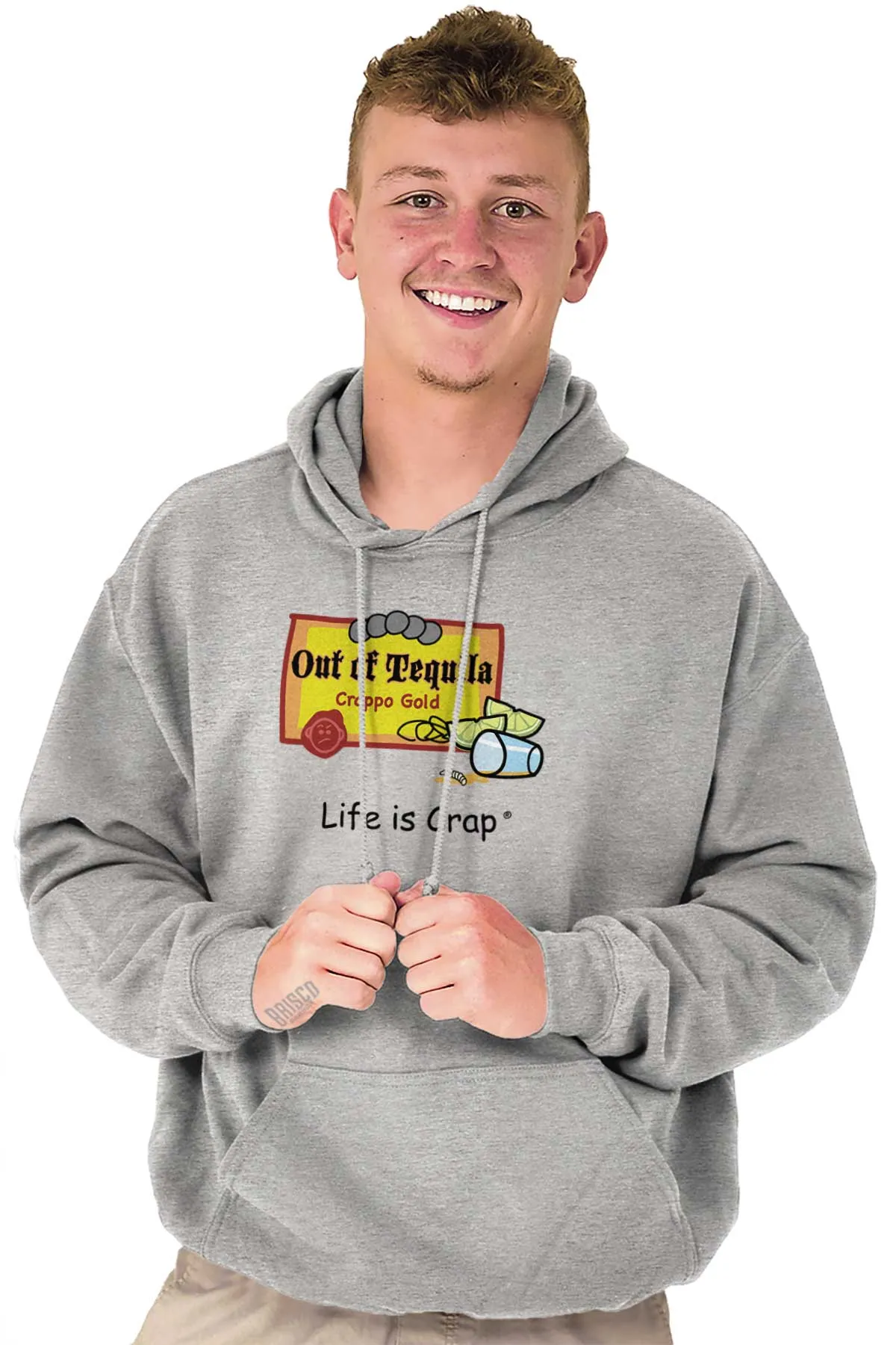 Out Of Tequila Label Hoodie