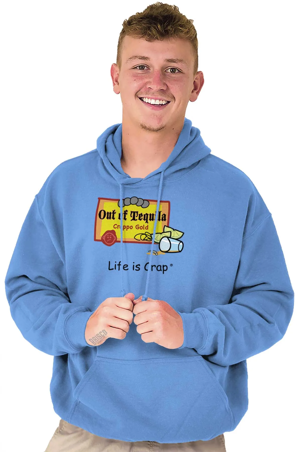 Out Of Tequila Label Hoodie