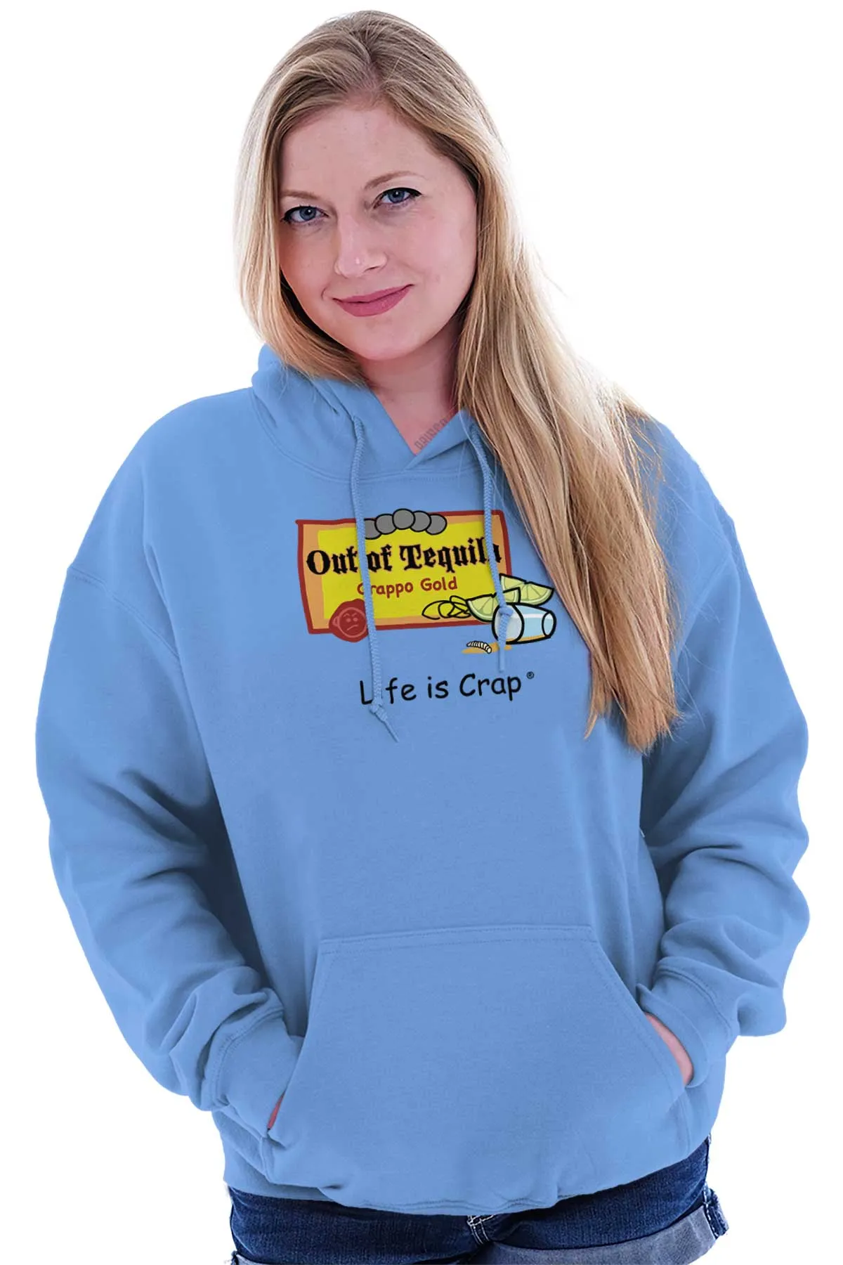 Out Of Tequila Label Hoodie