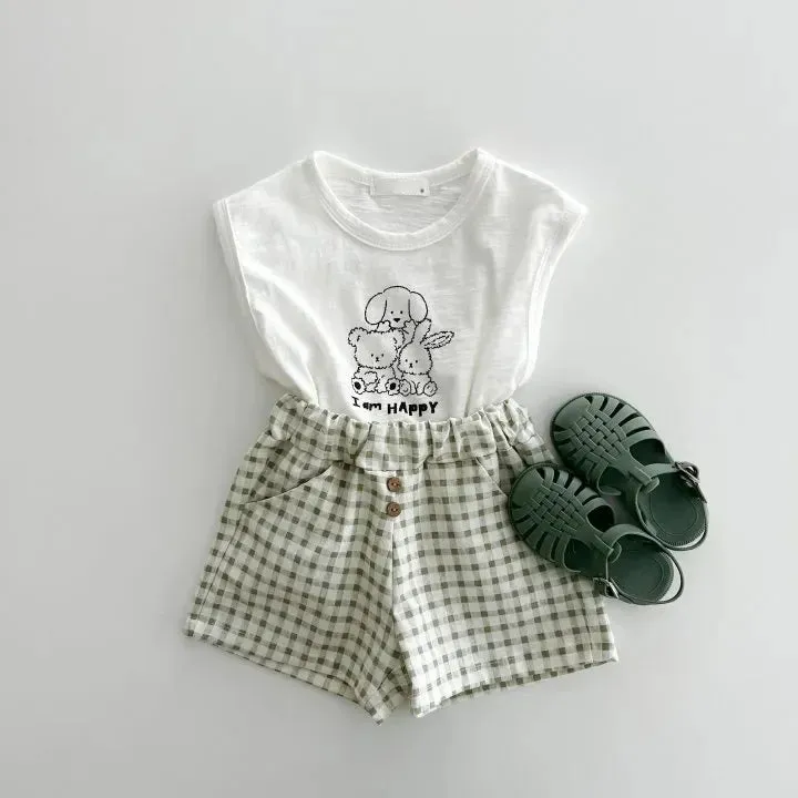 Summer Casual Plaid Shorts