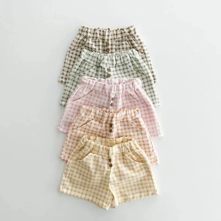 Summer Casual Plaid Shorts
