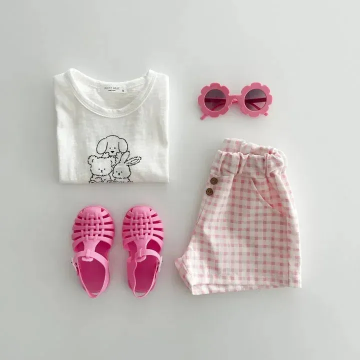 Summer Casual Plaid Shorts