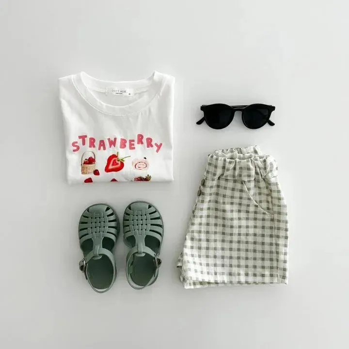Summer Casual Plaid Shorts